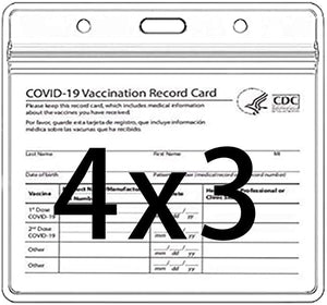 CDC Vaccination Card Protector