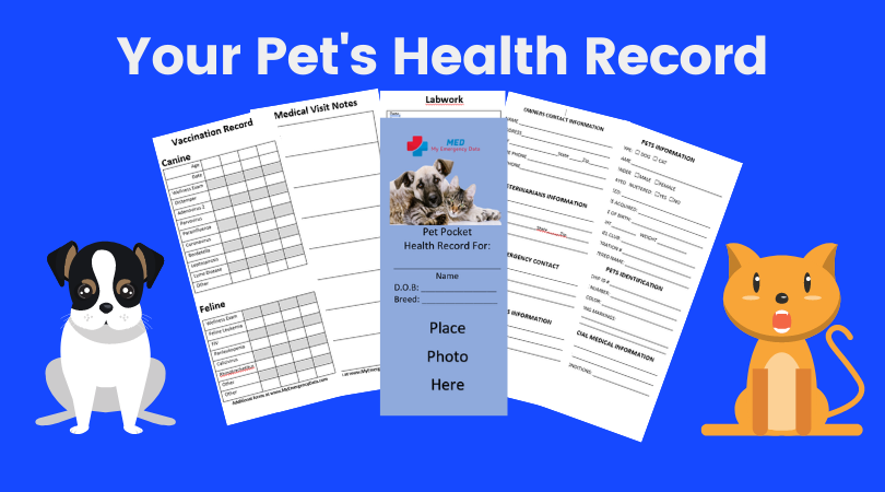 pet-pocket-health-record-w-free-emergency-notification-decal-my-emergency-data for Free Printable Cat Health Record Pet Pocket Health Record w/FREE Emergency Notification Decal – My Emergency Data for Free Printable Cat Health Record
