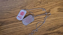 Load and play video in Gallery viewer, Dog Tag Medical Alert ID USB
